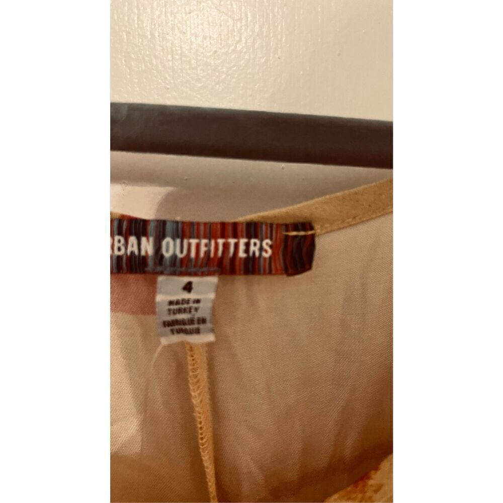Urban Outfitters Tropical Palm Tree Romper Womens SZ 4 New - Picture 2 of 14